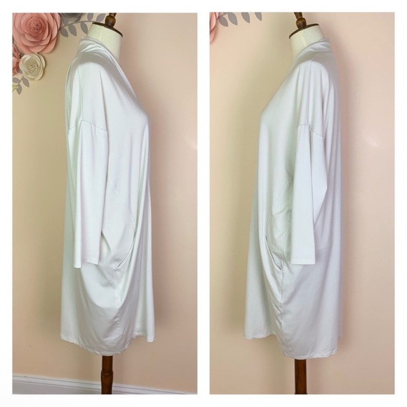 New! EILEEN FISHER Tencel Jersey Kimono Cardigan - Picture 8 of 10